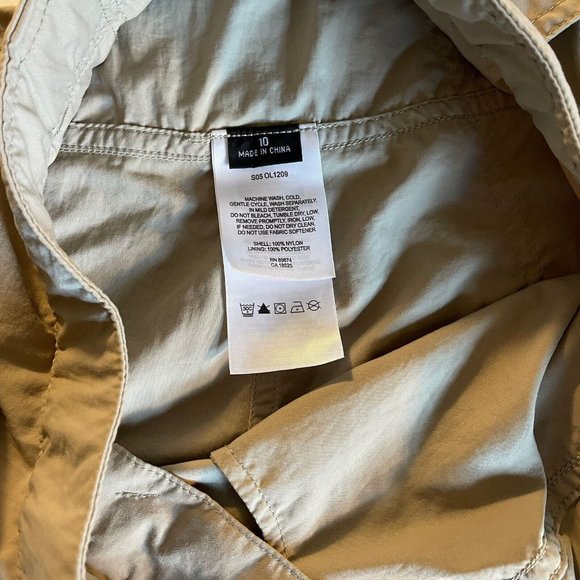 Mountain Hard Wear Pants Women Size 10 Nylon Tan Hiking - Picture 6 of 11